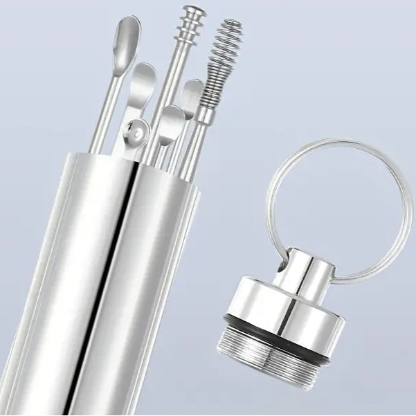 10-Pieces: Stainless Steel Ear Wax Removal Tool Set Beauty & Personal Care - DailySale