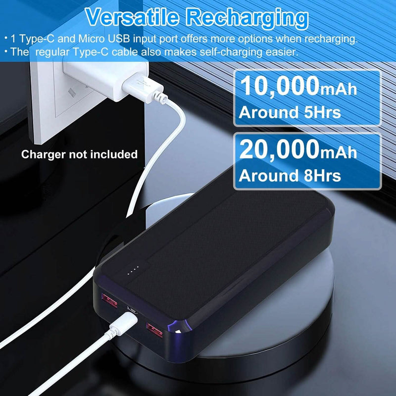 10000mAh or 20000mAh PD22.5W Fast Charging Portable Power Bank Mobile Accessories - DailySale