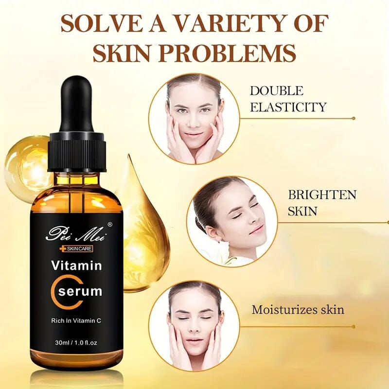 1.01oz Vitamin C Serum Moisturizing and Brightening Skin Beauty & Personal Care - DailySale