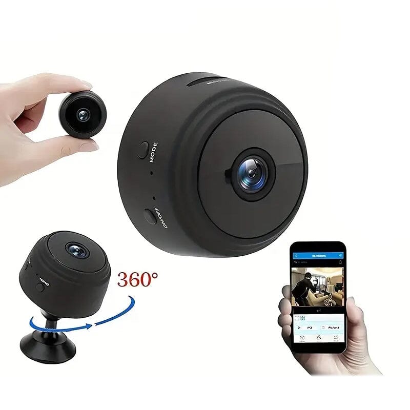 1080P Mini Wireless 2.4G Surveillance Hidden Camera Smart Home & Security - DailySale