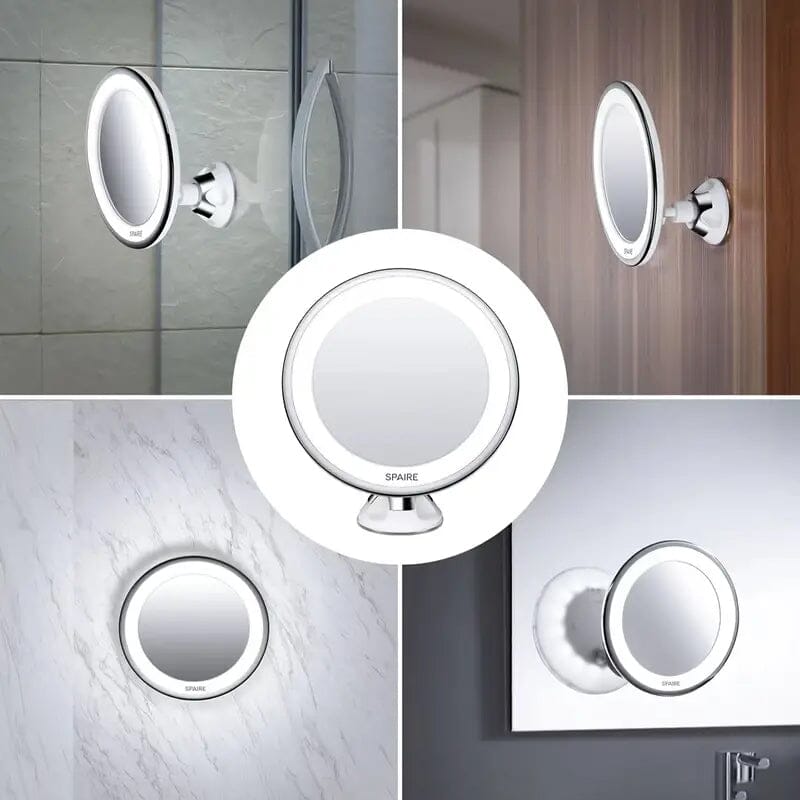 10X Magnifying LED Lighted Makeup Mirror Beauty & Personal Care - DailySale