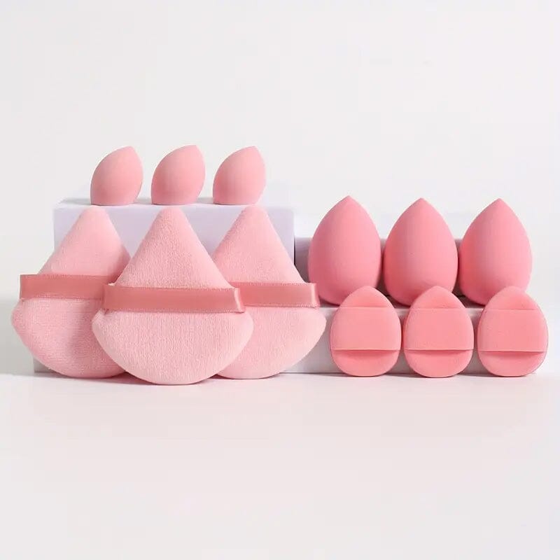 12-Piece Set: All-Purpose Makeup Sponge Puffs Beauty & Personal Care - DailySale