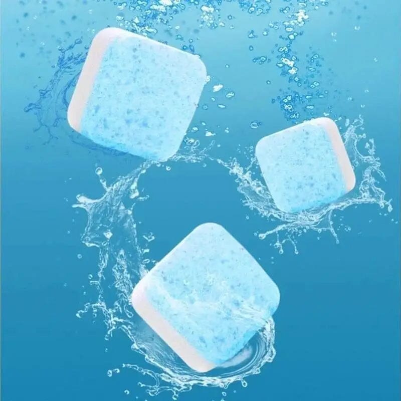 12-Pieces: Effervescent Washing Machine Cleaner Tablets Everything Else - DailySale