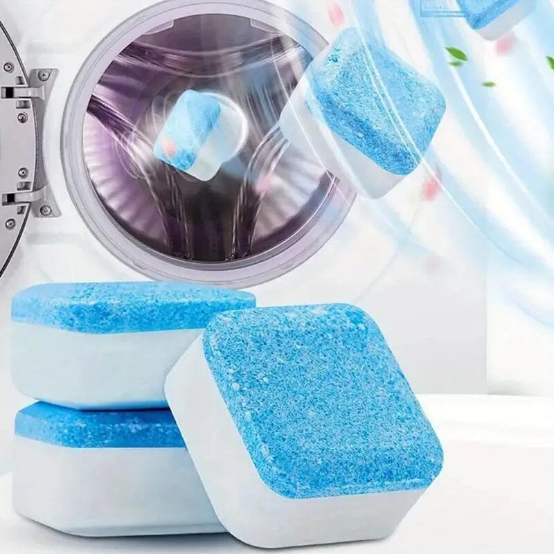 12-Pieces: Effervescent Washing Machine Cleaner Tablets Everything Else - DailySale