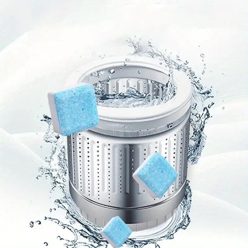 12-Pieces: Effervescent Washing Machine Cleaner Tablets Everything Else - DailySale