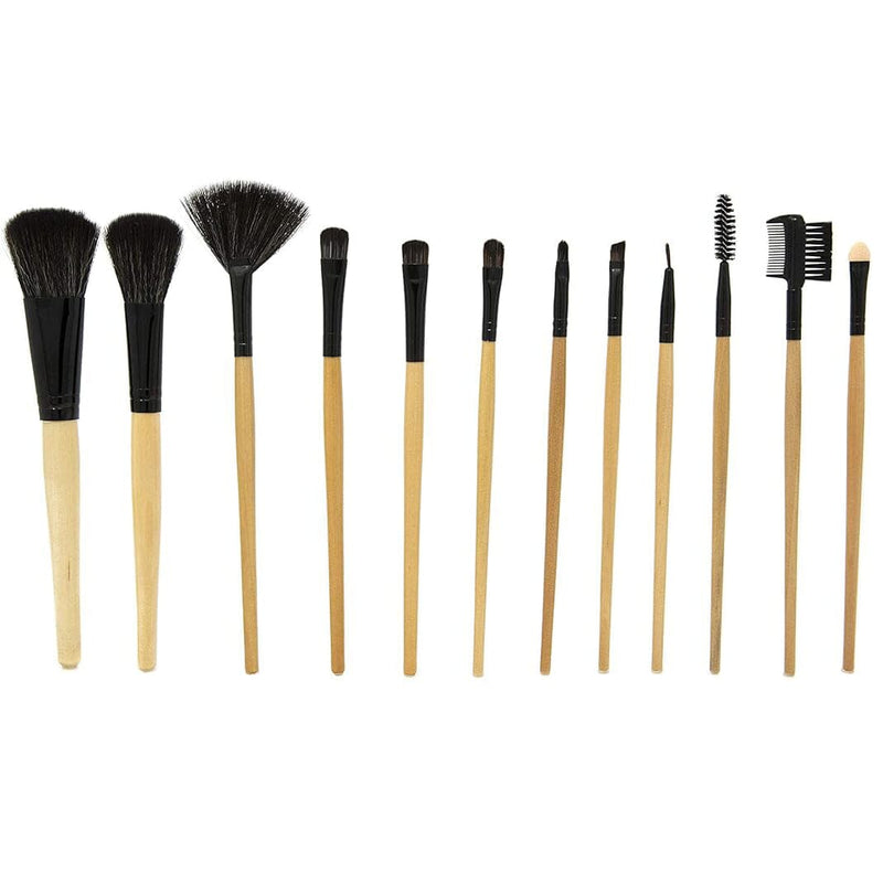 13-Pieces Set: LILT BEAUTY Makeup Brush Set with Blush Foundation Eyeshadow Concealer Liner Sponge Fan and Eyebrow Beauty & Personal Care - DailySale
