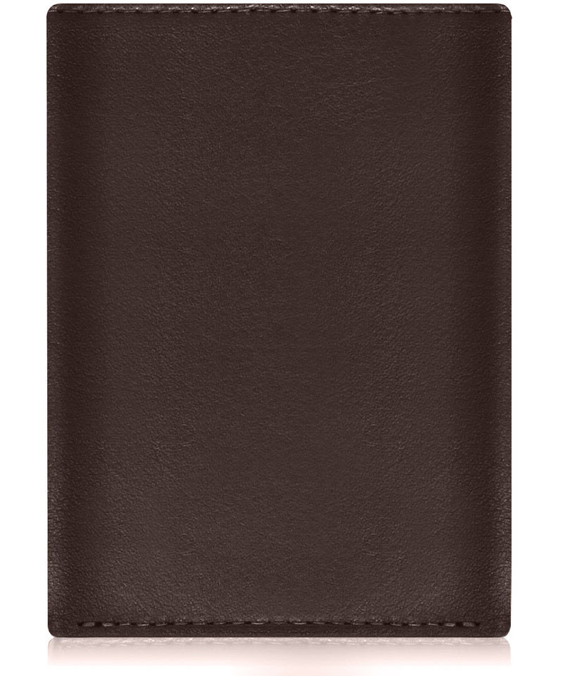 Genuine Leather Trifold Wallet – ID Window, RFID Blocking