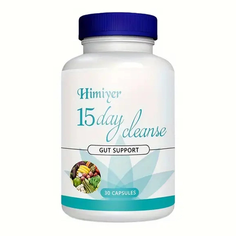 15 Day Cleanse - Probiotics, Potency Gut, Colon, Digestion Support Supplement Wellness - DailySale