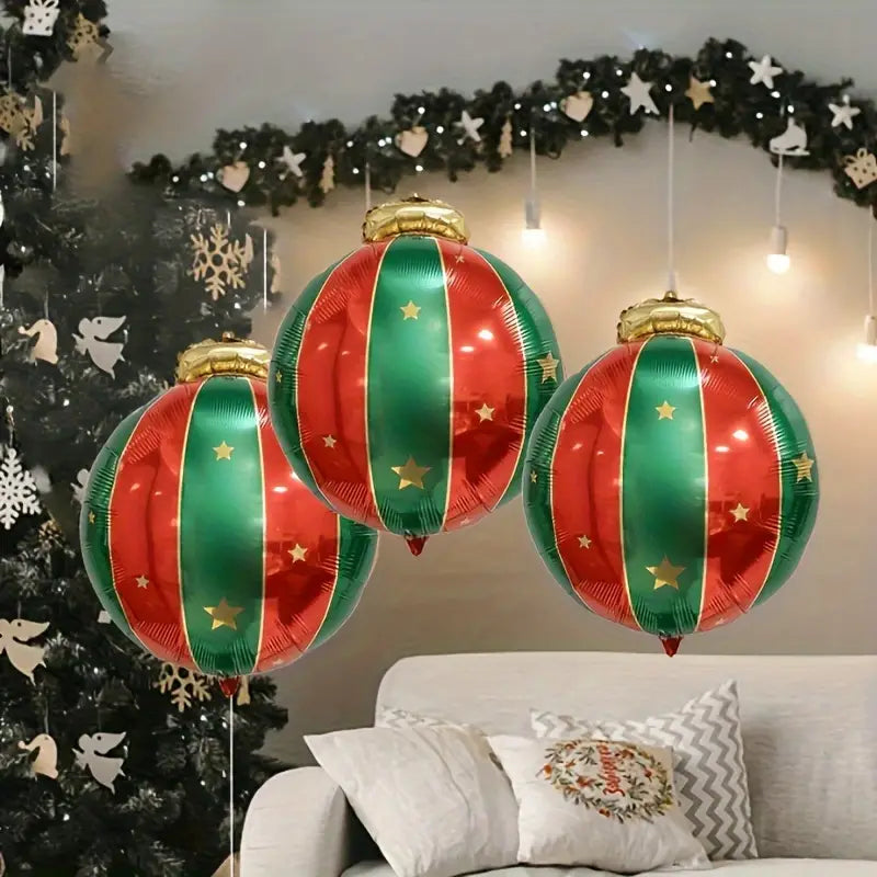 15-Pieces: Giant Shatterproof Christmas Hanging Ball Decorations Holiday Decor & Apparel - DailySale