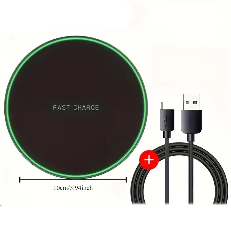 15W Fast Wireless Charging Pad Mobile Accessories - DailySale