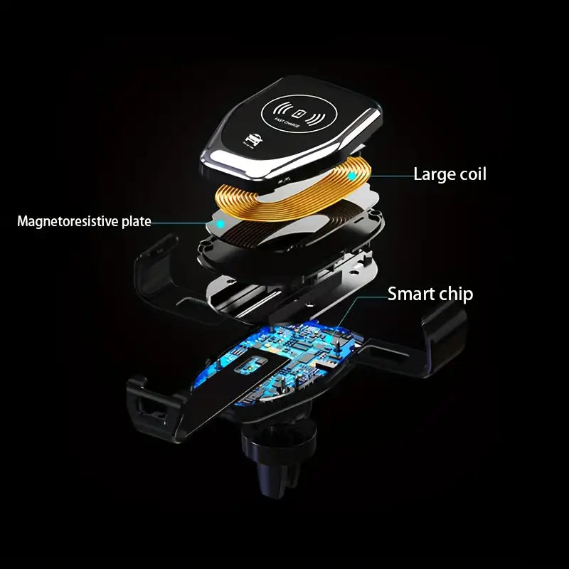 15W Mobile Phone Wireless Charger Mobile Phone Holder Automotive - DailySale