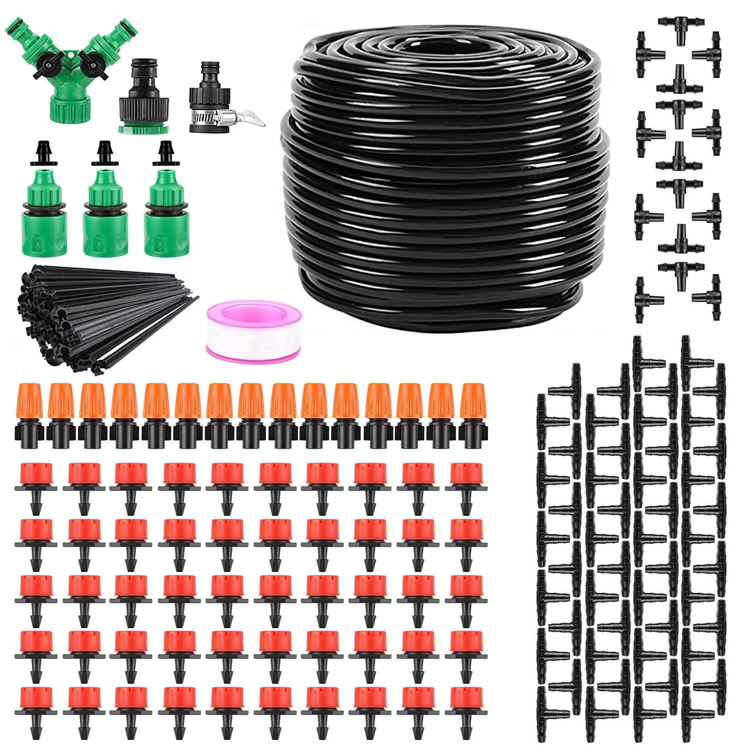 164FT Drip Irrigation Kit Automatic Garden Irrigation System Garden & Patio - DailySale