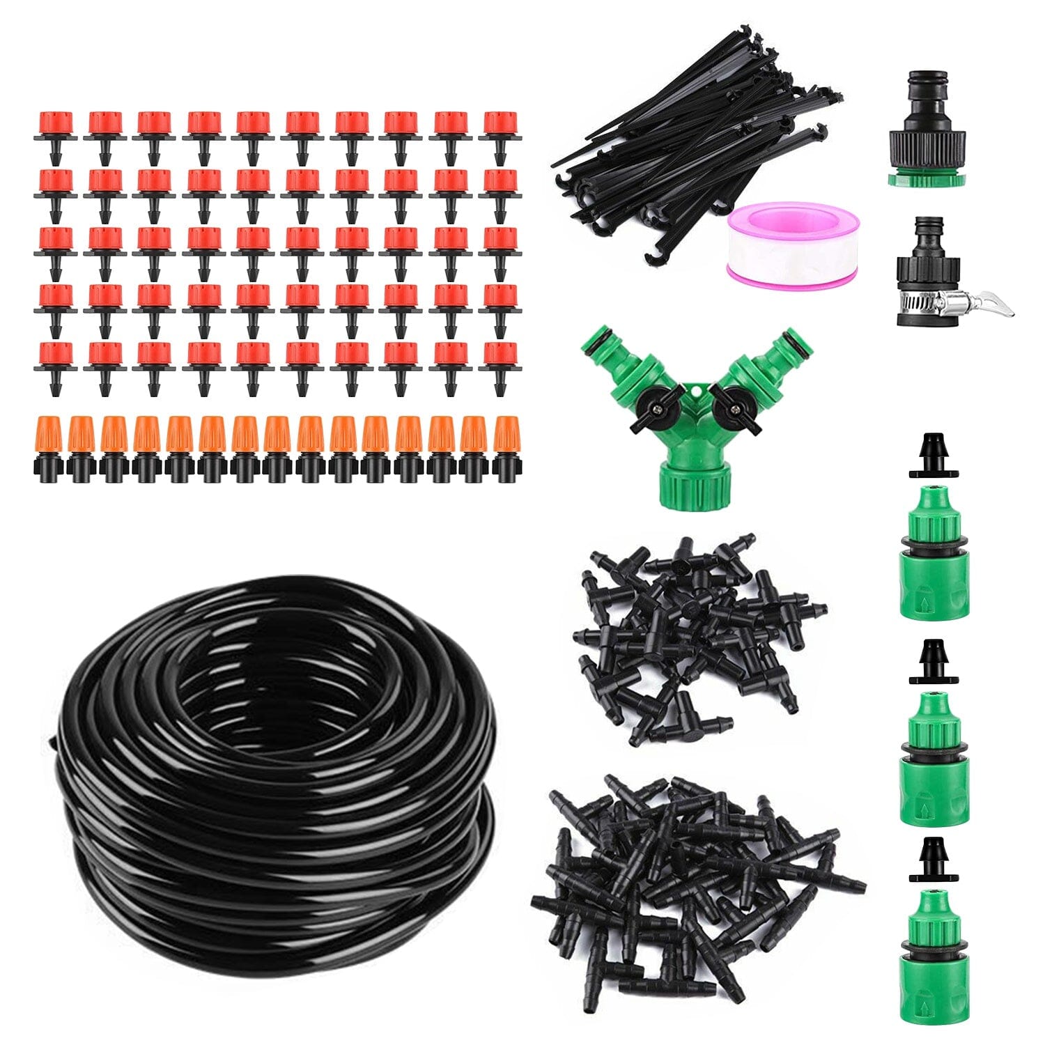 164FT Drip Irrigation Kit Automatic Garden Irrigation System Garden & Patio - DailySale