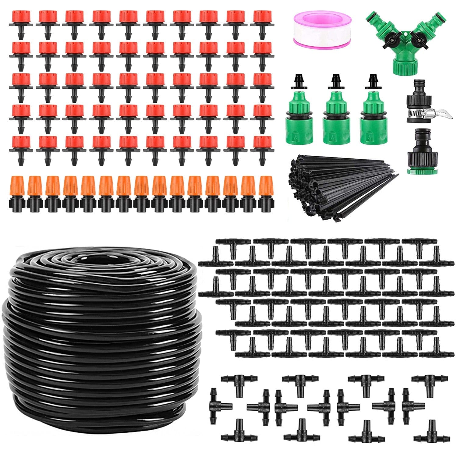 164FT Drip Irrigation Kit Automatic Garden Irrigation System Garden & Patio - DailySale