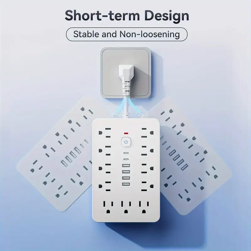 17-in-1 Power Strip with Overload Protection Batteries & Power Accessories - DailySale