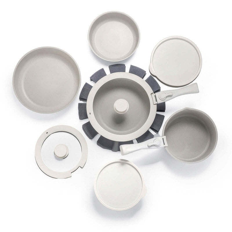 17-Pieces: Nonstick Cookware Set Induction Kitchen Pots and Pans Kitchen Tools & Gadgets - DailySale