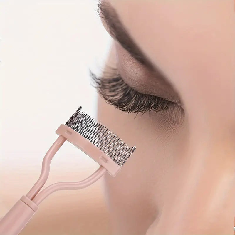 Arc Designed Eyelash Separator And Mascara Applicator - Lash Comb Tool for Perfectly Separated Lashes