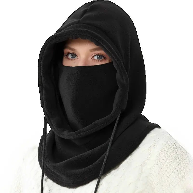 Winter Balaclava Hooded Scarf - Warm Neck Gaiter with Hood