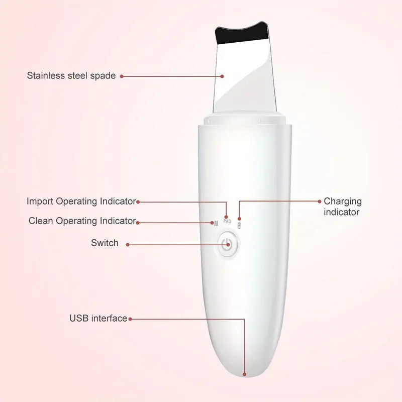 Facial Blackhead Removal Pore Cleaning Skin Scraper Tool