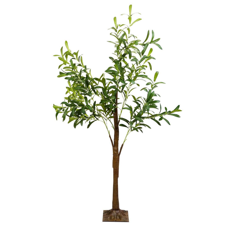 180-Pieces LED Beads Lighted Olive Tree with Warm Light with Remote 8 Lighting Modes 10 Adjustable Brightness Garden & Patio 1.2m - DailySale