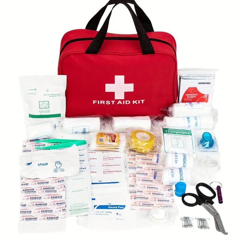 184-Piece: Multi-Purpose First Aid Kit Wellness - DailySale