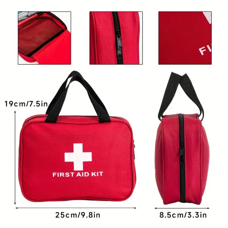 184-Piece: Multi-Purpose First Aid Kit Wellness - DailySale