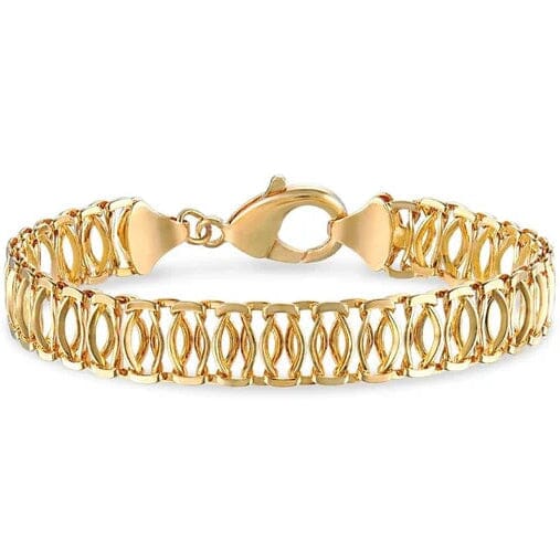 18K Gold Chunky Chain Anklet 10" Bracelets - DailySale