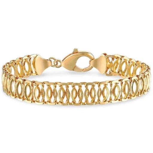 18K Gold Chunky Chain Bracelet Bracelets - DailySale