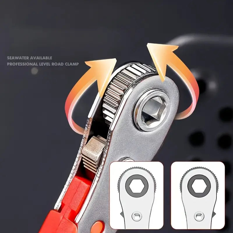 Ratchet Screwdriver Handles Narrow Spaces