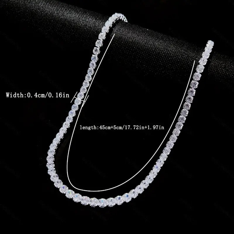 Men's Elegant Diamond Necklace Chain