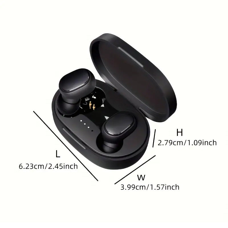 TWS In-Ear Wireless Headphones Mini Earbuds with Charging Case