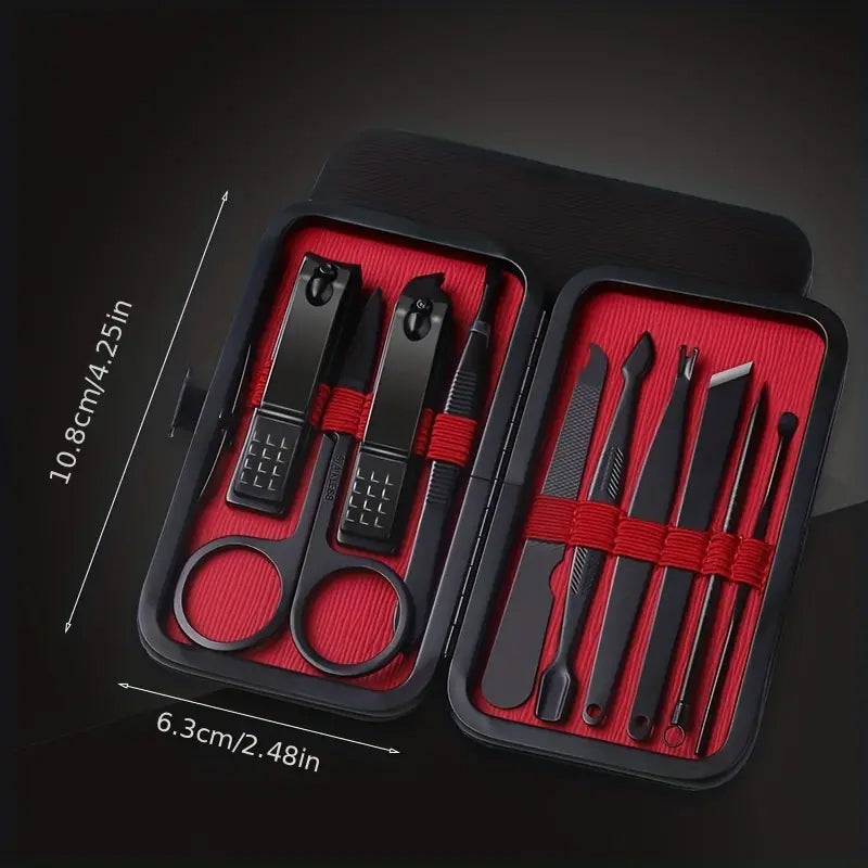 10-Piece Set: Ultra Sharp and Sturdy Nail Clippers Kit