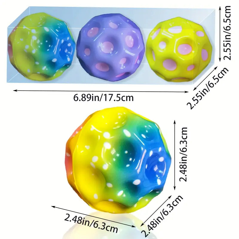 2.48-Inch Extreme High Bouncing Flash Space Ball