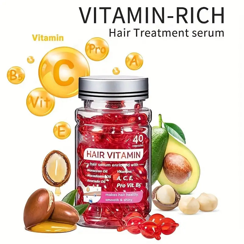 40 Capsules Hair Treatment Serum