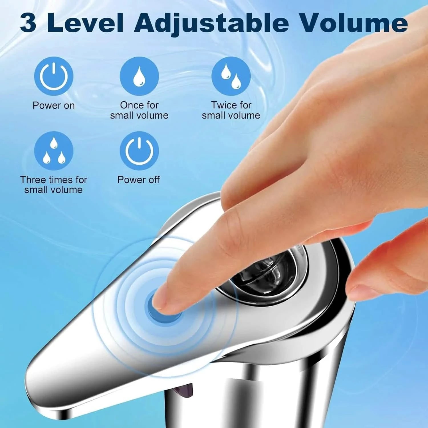 Stainless Steel Automatic Soap Dispenser