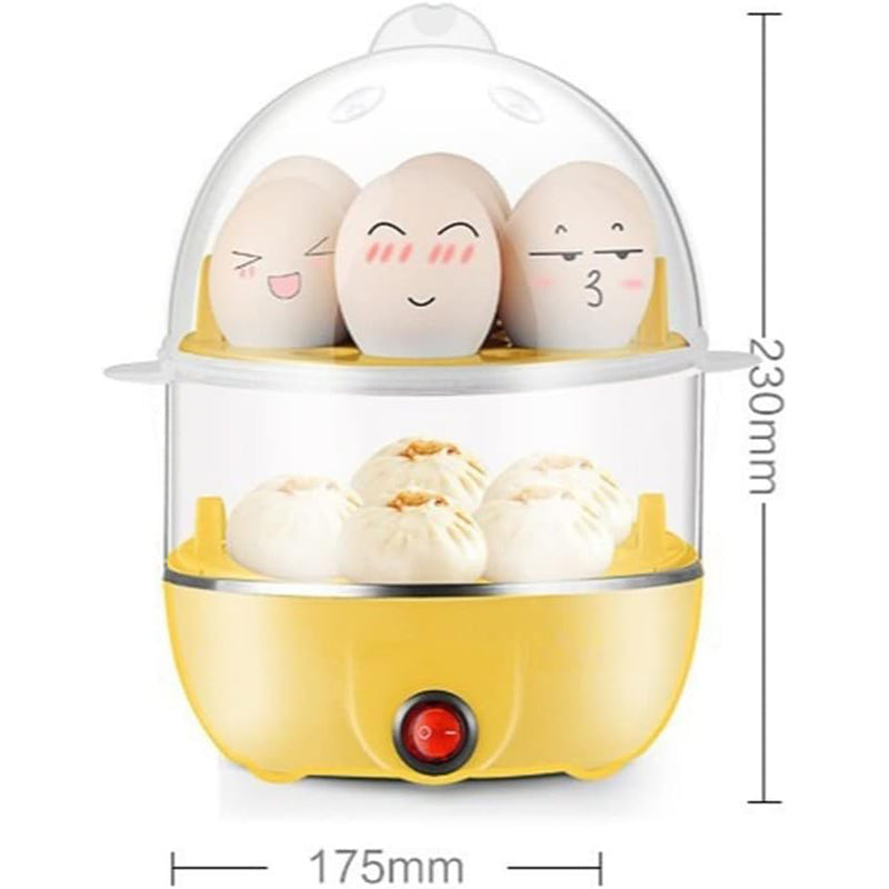 14-Egg Electric Rapid Egg Steam Bun Cooker