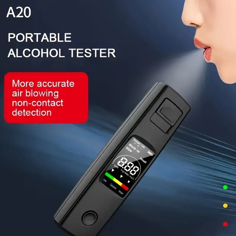 Portable Breathalyzer Alcohol Tester