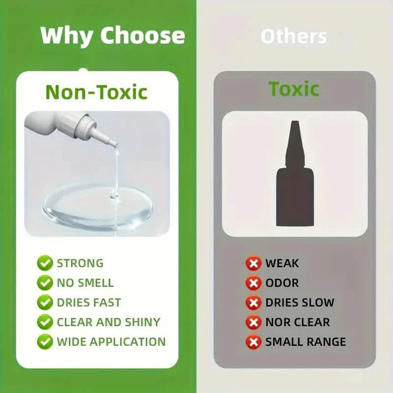 2-Pack: Super Glue – Fast-Drying, Waterproof, Multi-Surface