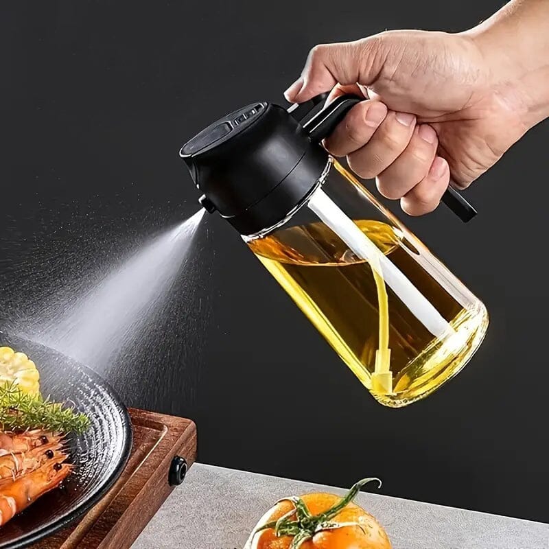 2-in-1 Portable Oil Sprayer and Dispenser Kitchen Tools & Gadgets - DailySale