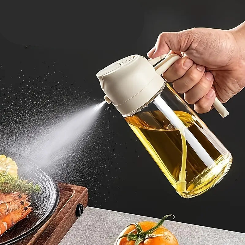 2-in-1 Portable Oil Sprayer and Dispenser Kitchen Tools & Gadgets - DailySale