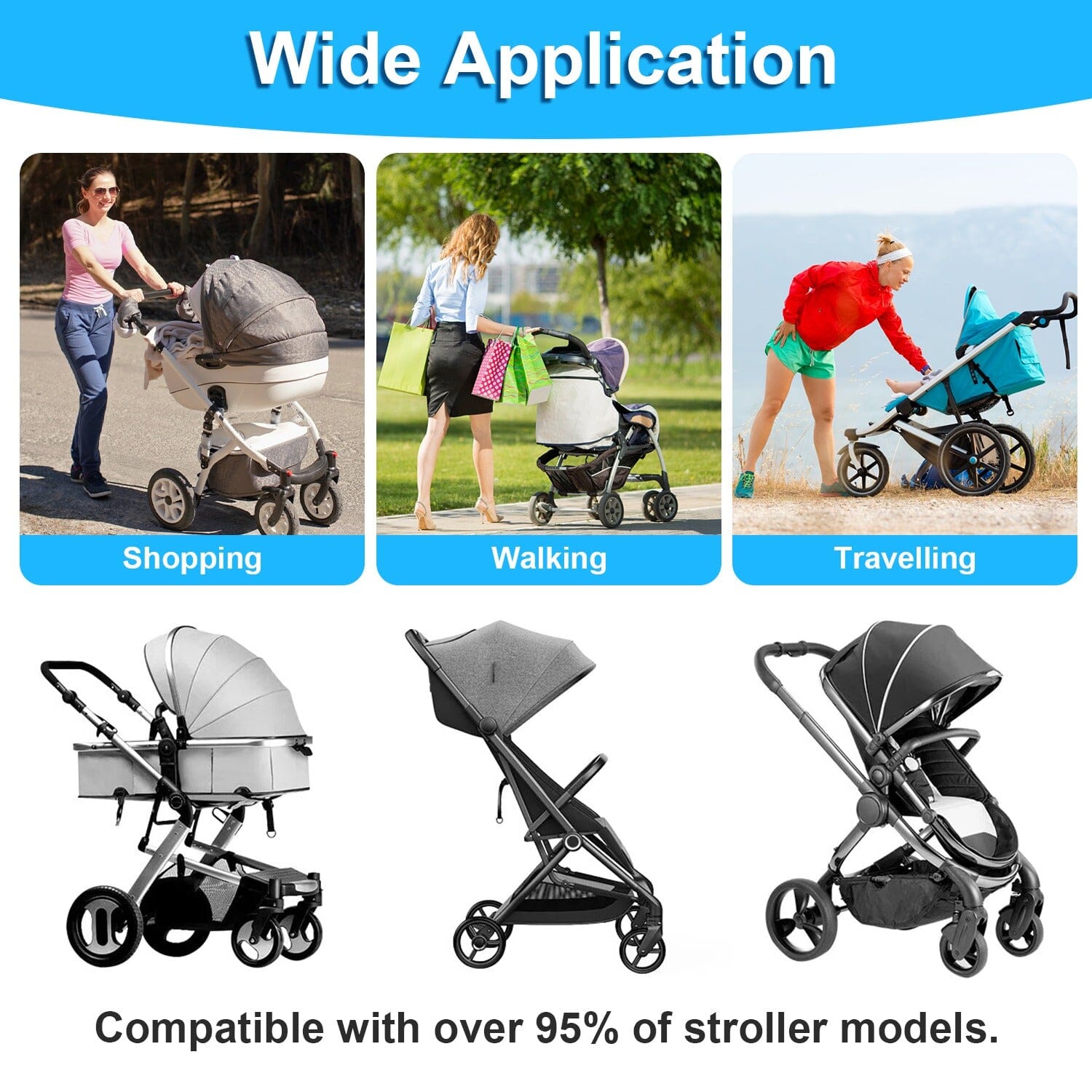 2-in-1 Universal Stroller Board Baby - DailySale