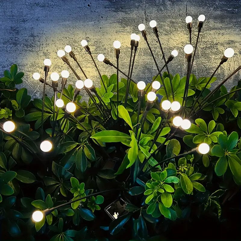 2-Pack: 8-LED Solar Garden Lights Outdoor Lighting - DailySale