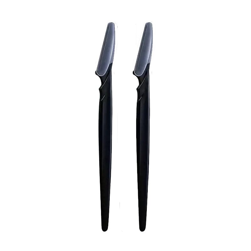 2-Pack: Eyebrow Razor Shaper Shaving Grooming Kit Beauty & Personal Care Black - DailySale