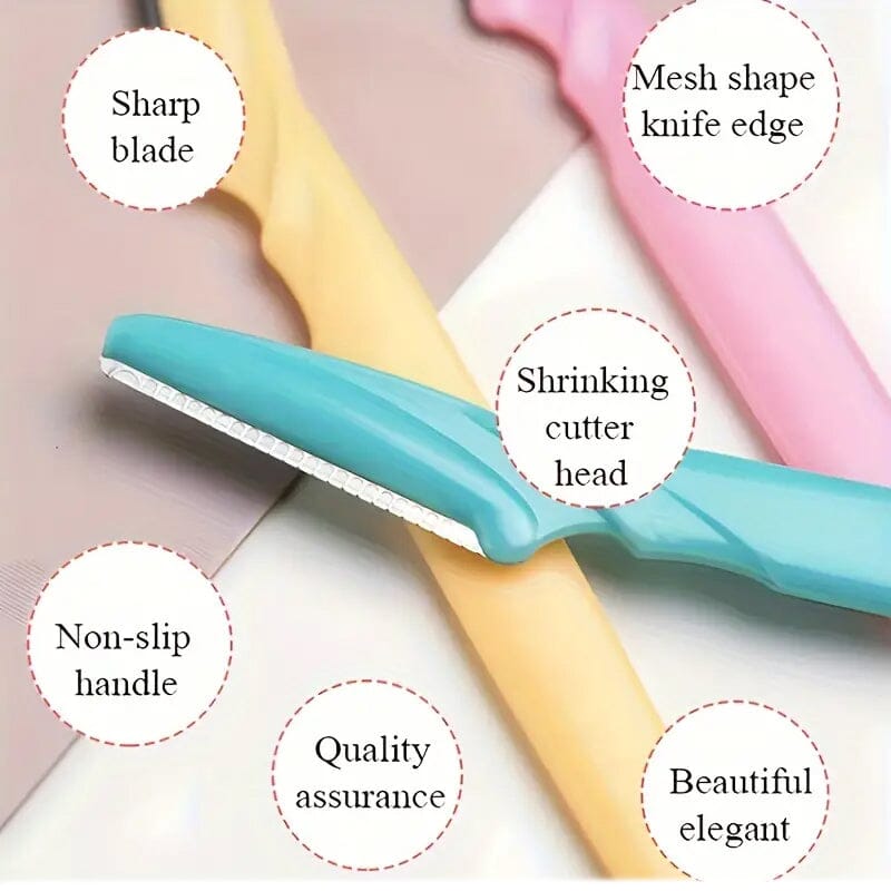 2-Pack: Eyebrow Razor Shaper Shaving Grooming Kit Beauty & Personal Care - DailySale