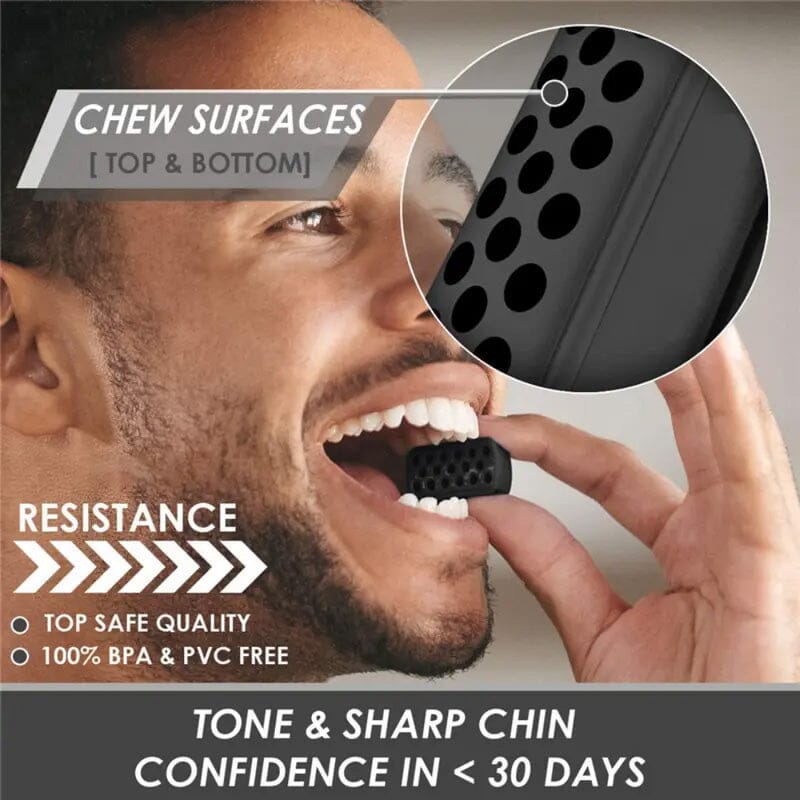 2-Pack: Facial Jaw Exerciser Gym Ball Slimming Mouth Jawliner Wellness - DailySale