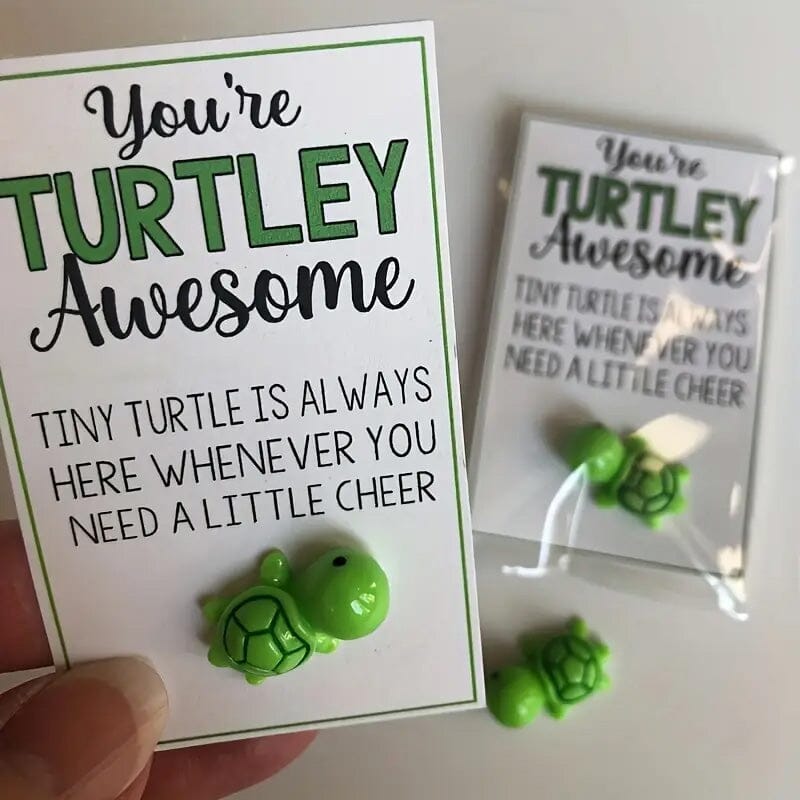 2-Pack: Green Tiny Turtle Good Luck Charm Everything Else - DailySale