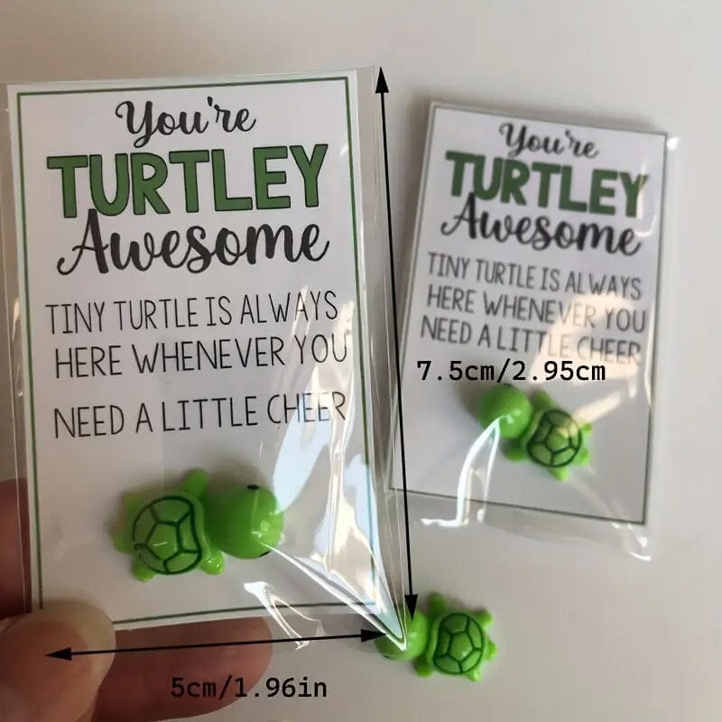 2-Pack: Green Tiny Turtle Good Luck Charm Everything Else - DailySale