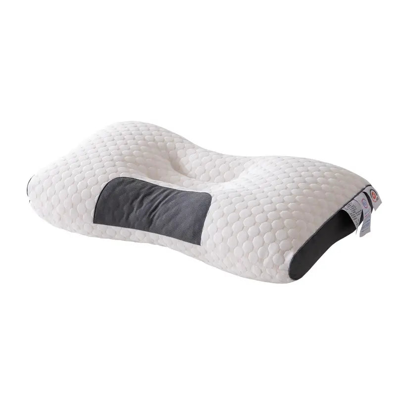 2-Pack: Knitted Antibacterial Cotton Massage Neck Pillow with Removable Cover Bedding - DailySale