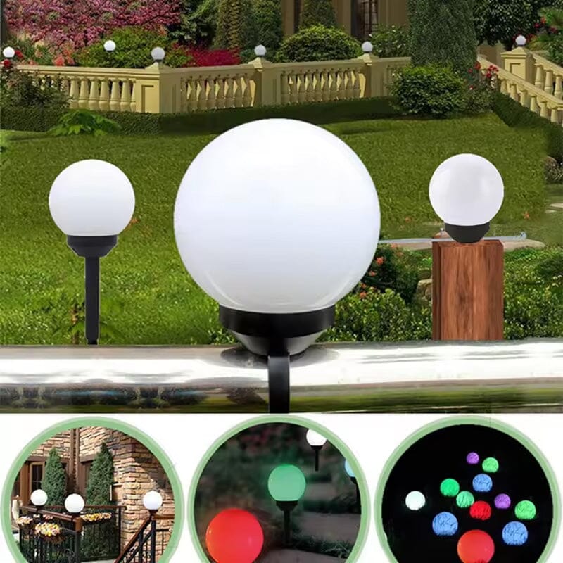 2-Pack: LED Solar Garden Outdoor Lights Outdoor Lighting - DailySale