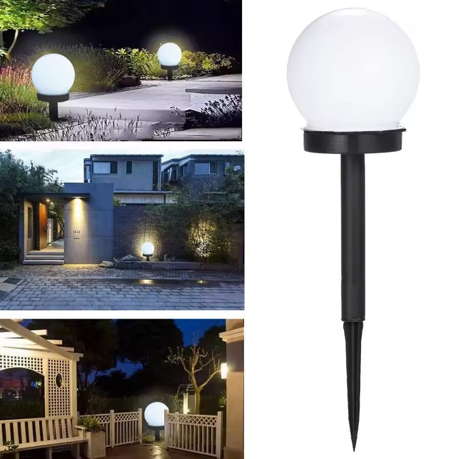 2-Pack: LED Solar Garden Outdoor Lights Outdoor Lighting - DailySale